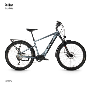 Bicicleta urbana eléctrica de aluminio Deluxe para hombre 