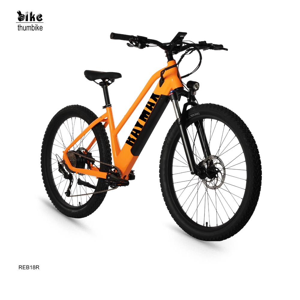 Bicicleta híbrida eléctrica unisex personalizada de 500 W