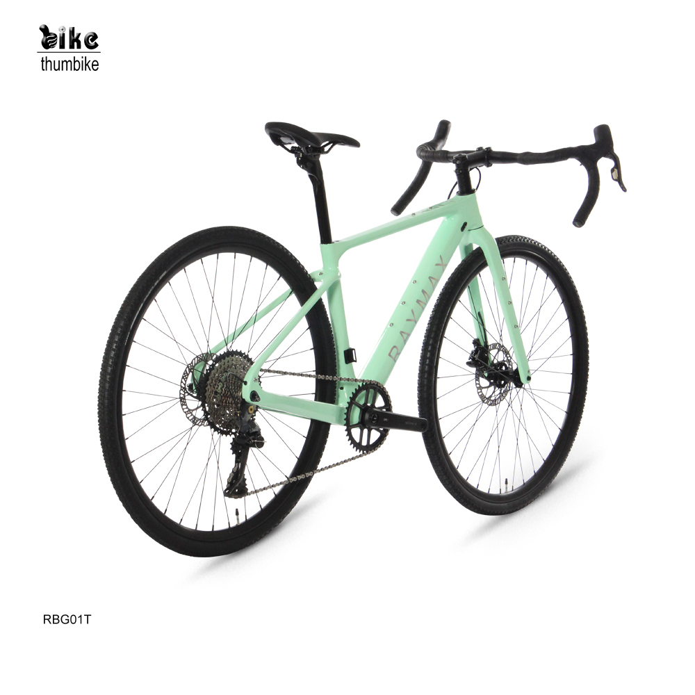 Bicicleta de grava de bicicleta de carretera de larga distancia de fibra de carbono