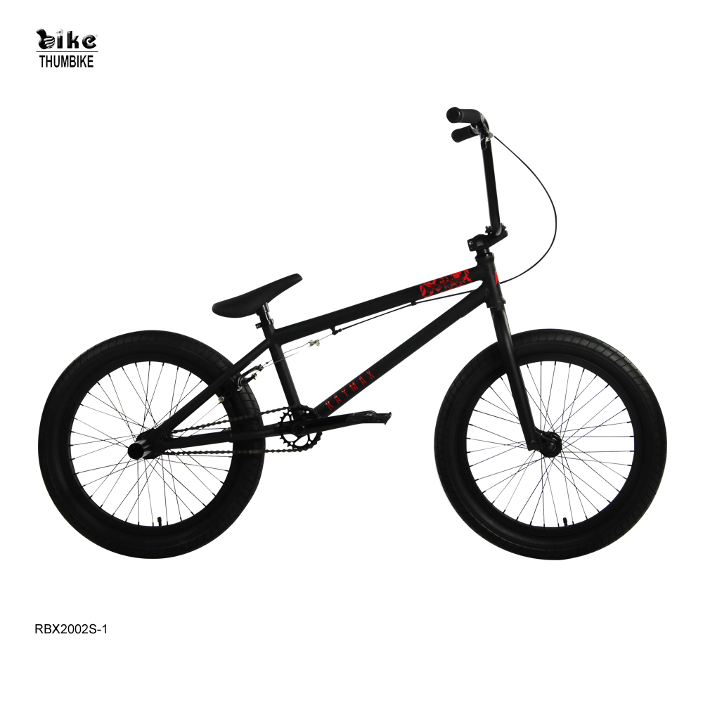 Bicicleta BMX Freestyle de acero negro Hi-ten para adultos que montan