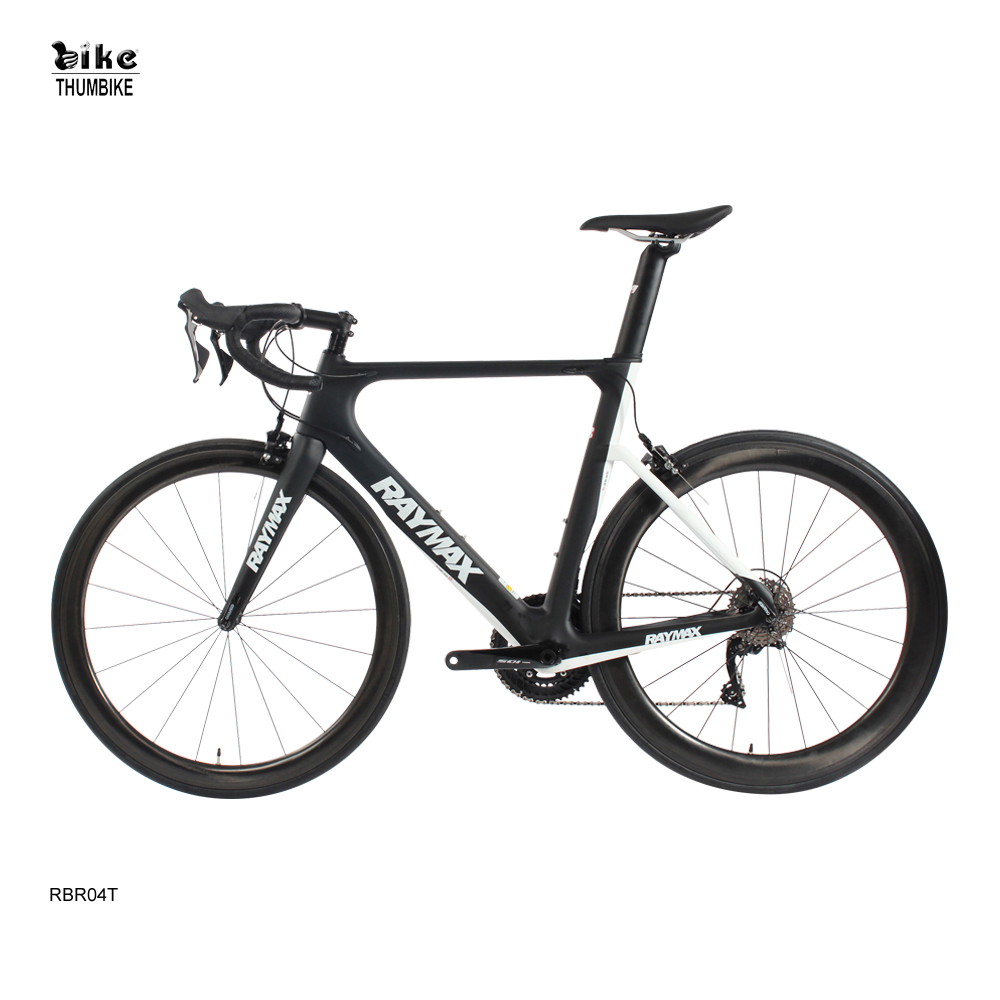 Bicicleta de carretera de fibra de carbono ligera OEM para adultos