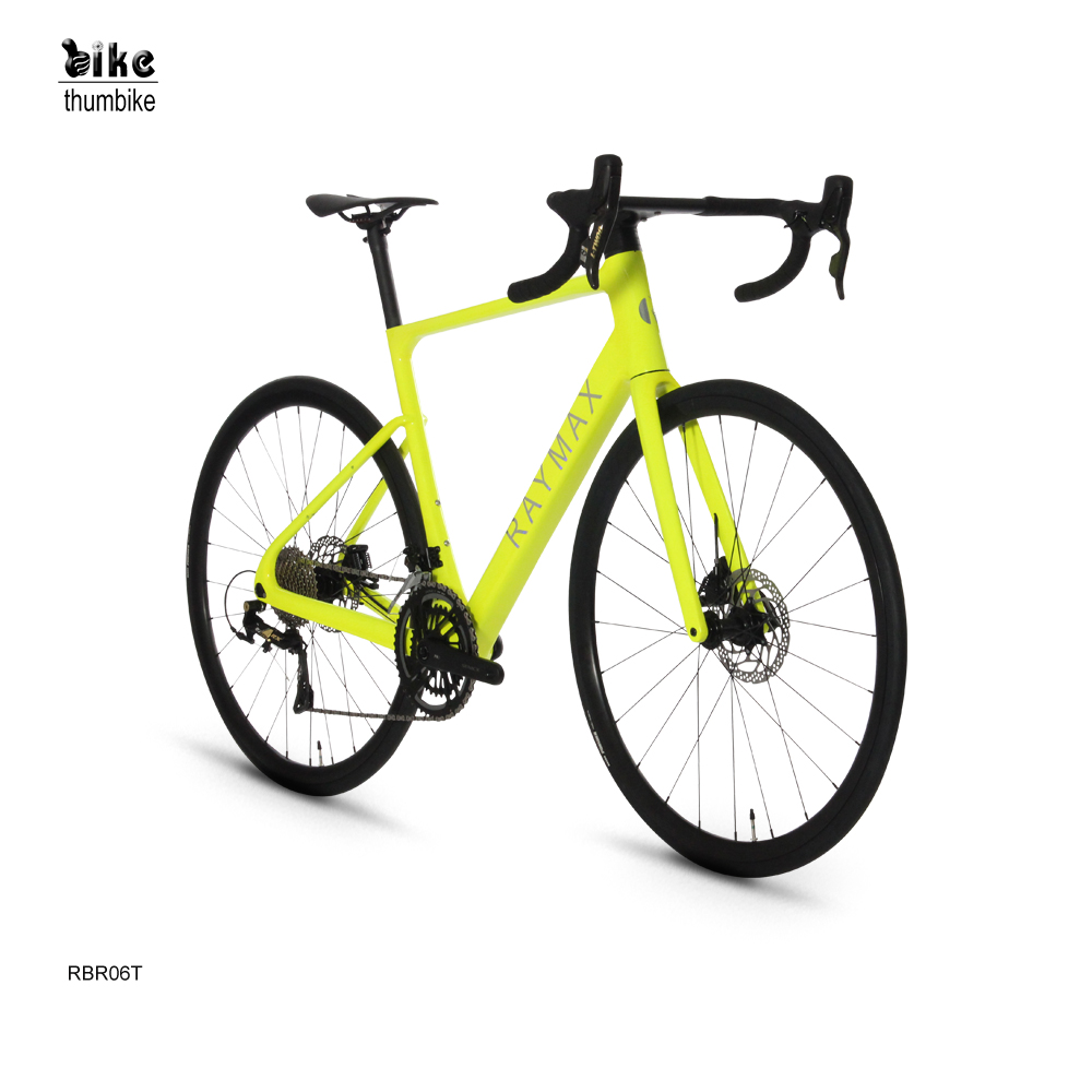 Bicicleta de carretera de fibra de carbono de tamaño mediano personalizada 