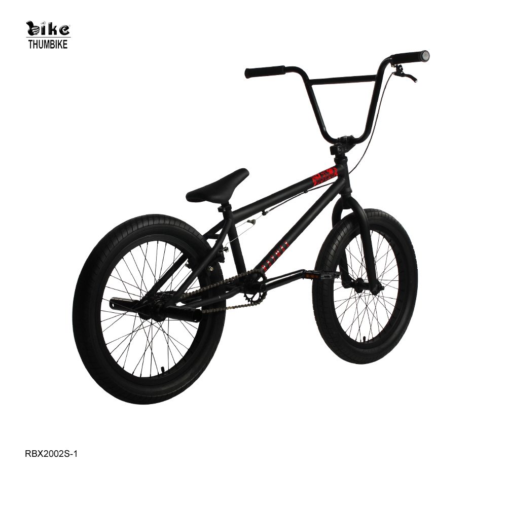 Bicicleta BMX Freestyle de acero negro Hi-ten para adultos que montan